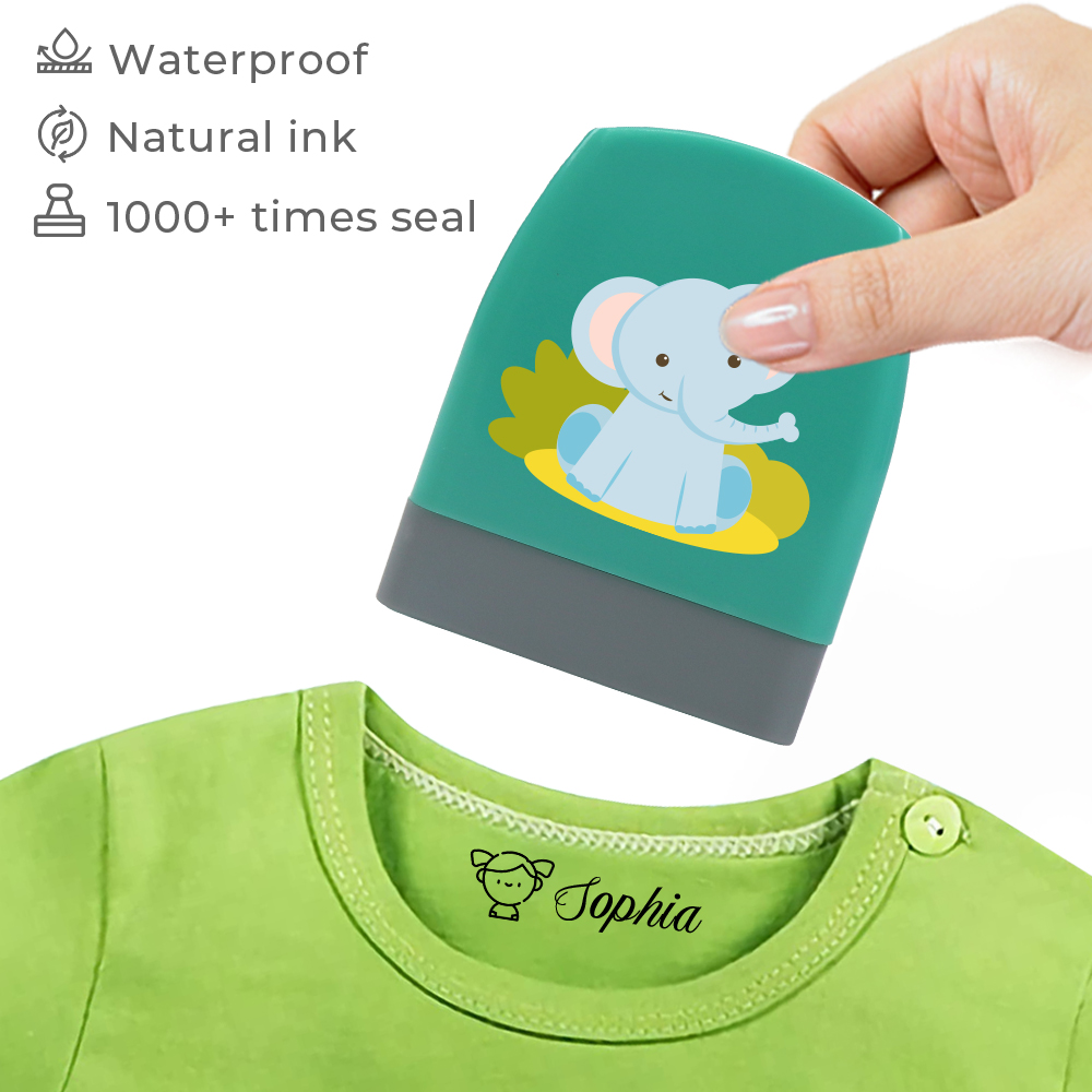 Sewing Custom - 1pc personalizar carimbo de nome personalizado