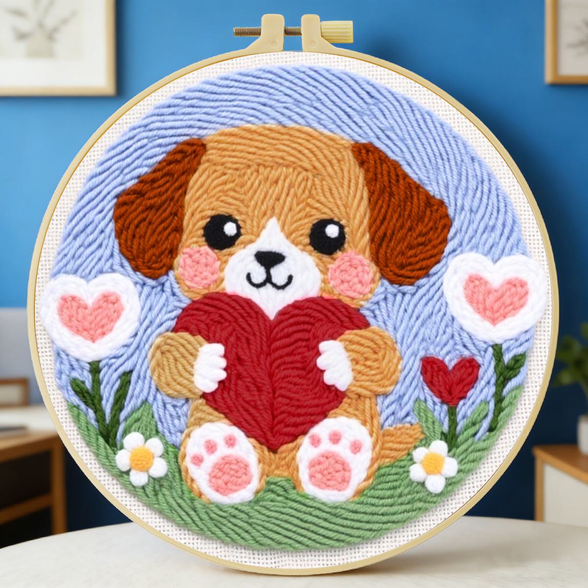 Is Sewing Textile Art - Kit de Bordado Punch Needle para
