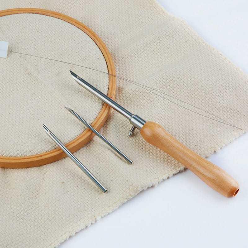 Is Sewing Textile Art - Conjunto de Agulhas de Bordado Ajustáveis