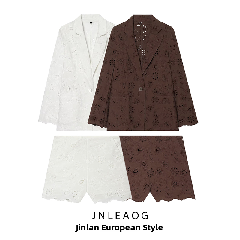 Shoulder Pad Set In - Conjunto Feminino JNLEAOG: Slim Fit com