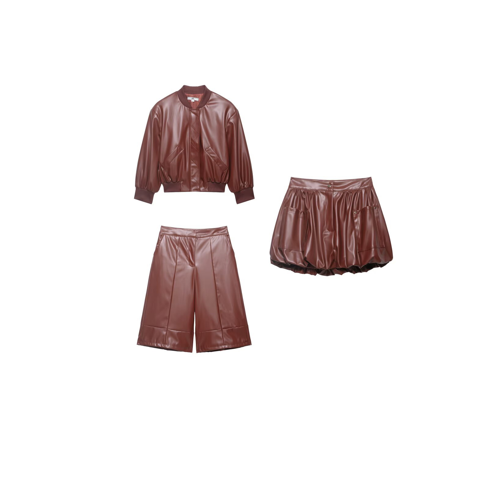 Shoulder Pad Set In - Novo conjunto feminino de jaqueta curta