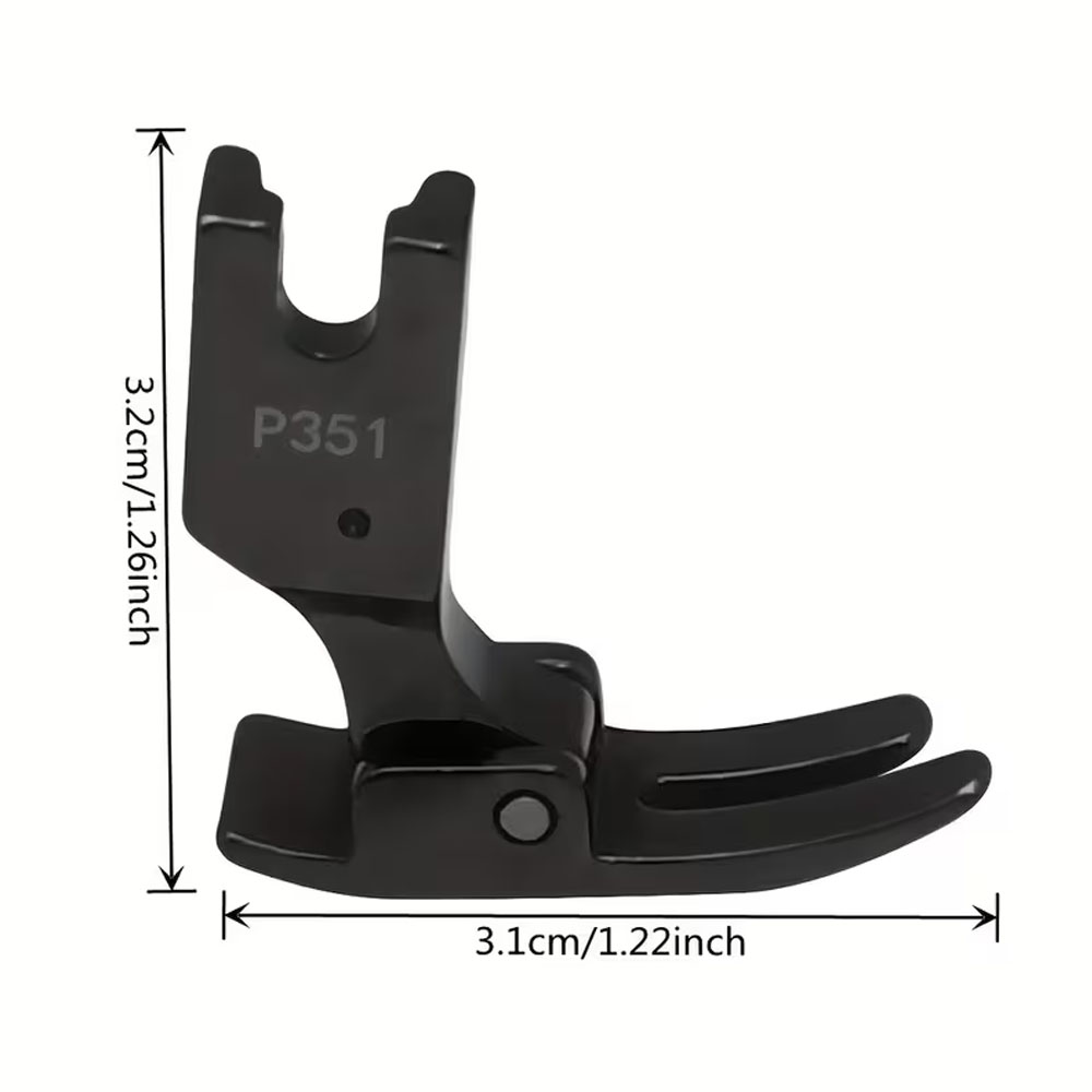 P351 Calcador de Aço Preto Ant - Sewing Expert avaliação e preço