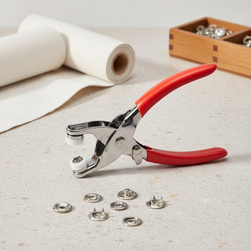 Alicate aplicador com 100 botõ - Snap Button Plier avaliação e preço