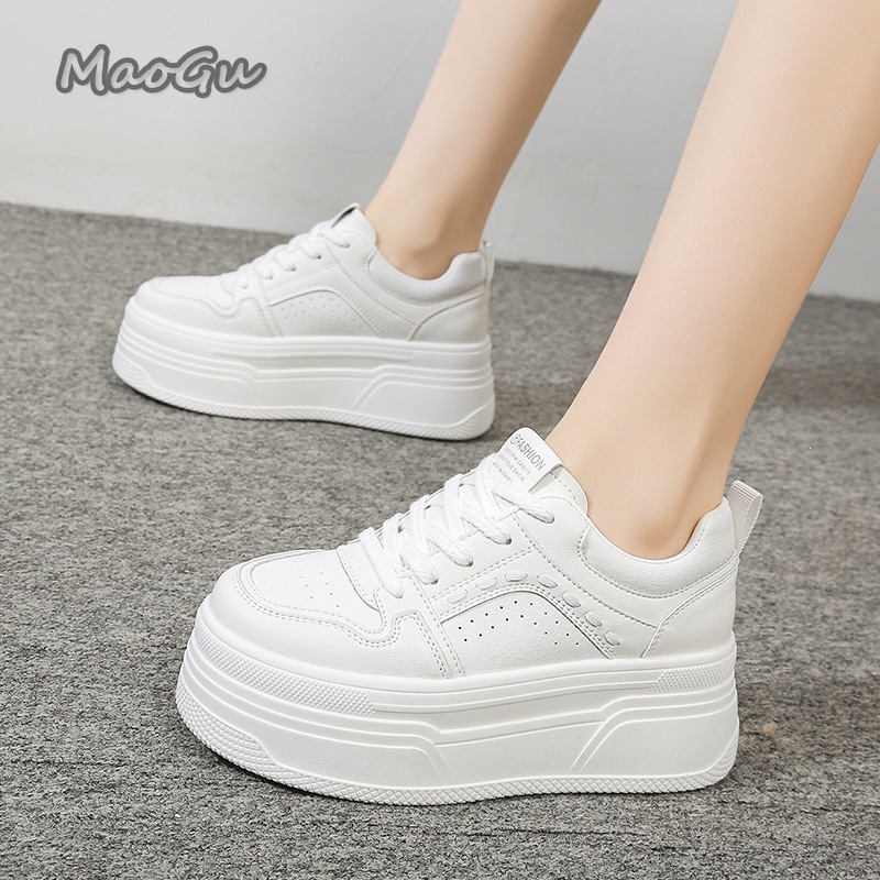 Tênis Branco Feminino com Plat - Sewing Cloth avaliação e preço