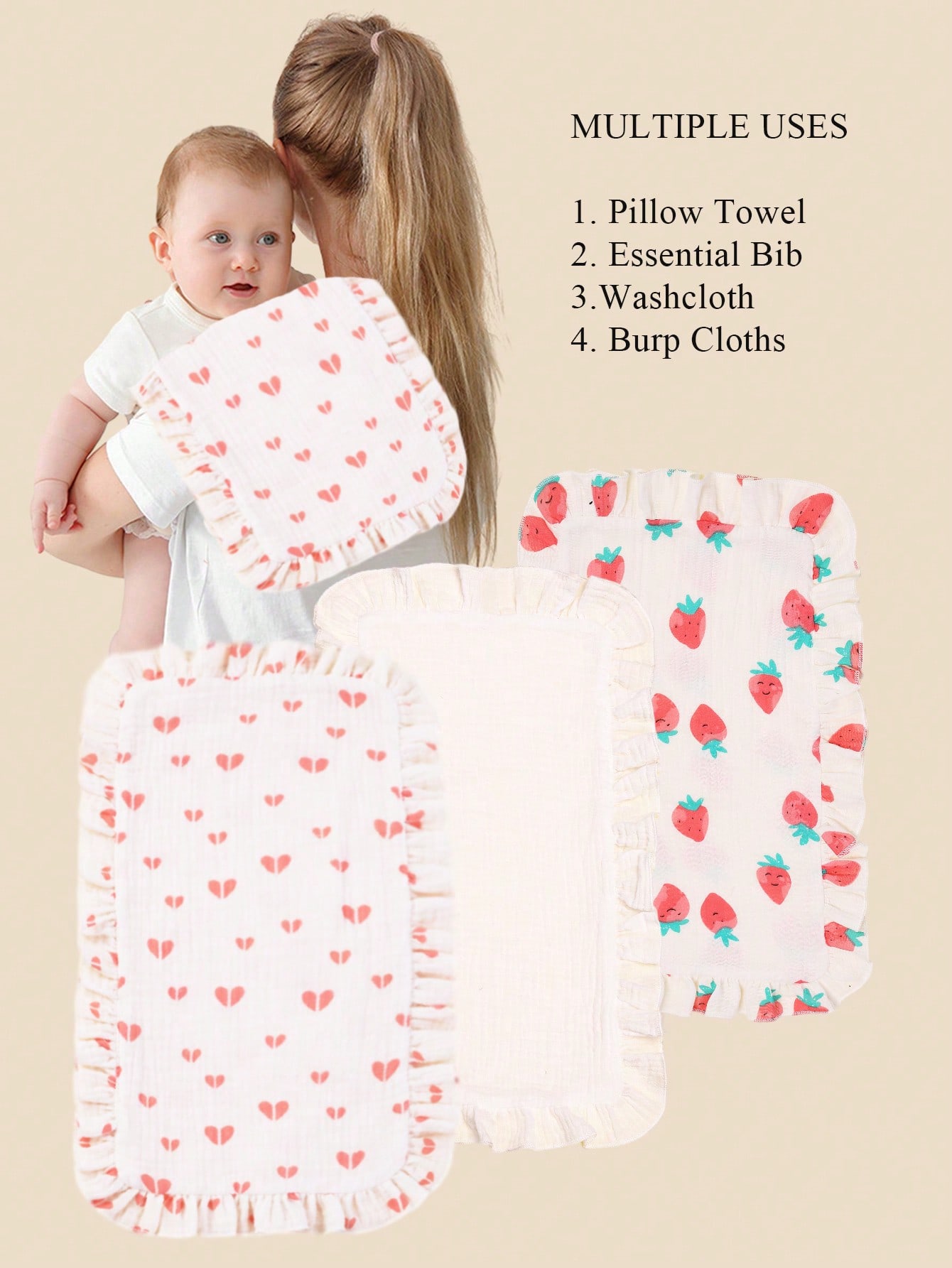 3 pçs/set macio musselina algo - Shoulder Pad Set In avaliação e preço