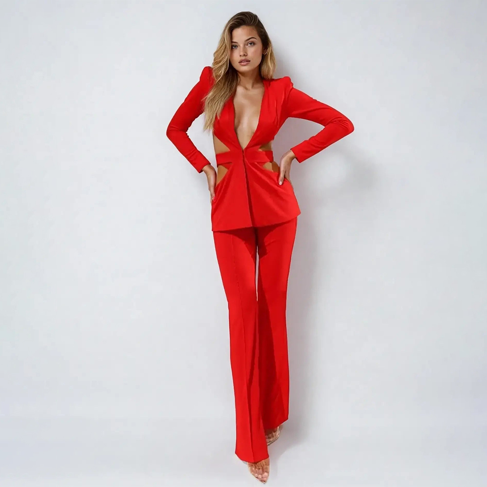 Conjunto de Blazer e Calça Sex - Shoulder Pad Set In avaliação e preço