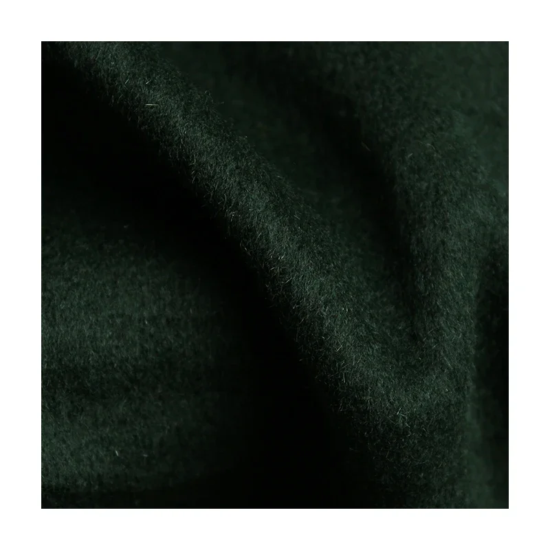 Tecido de Lã de Coelho Verde E - Sewing Tweed Fabric avaliação e preço
