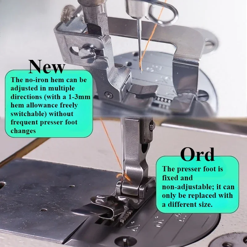 Calcador Ajustável para Bainha - Sewing Expert avaliação e preço