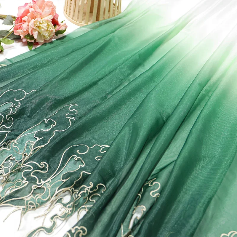 Tecido Gradiente de Folha de L - Sewing Cloth avaliação e preço