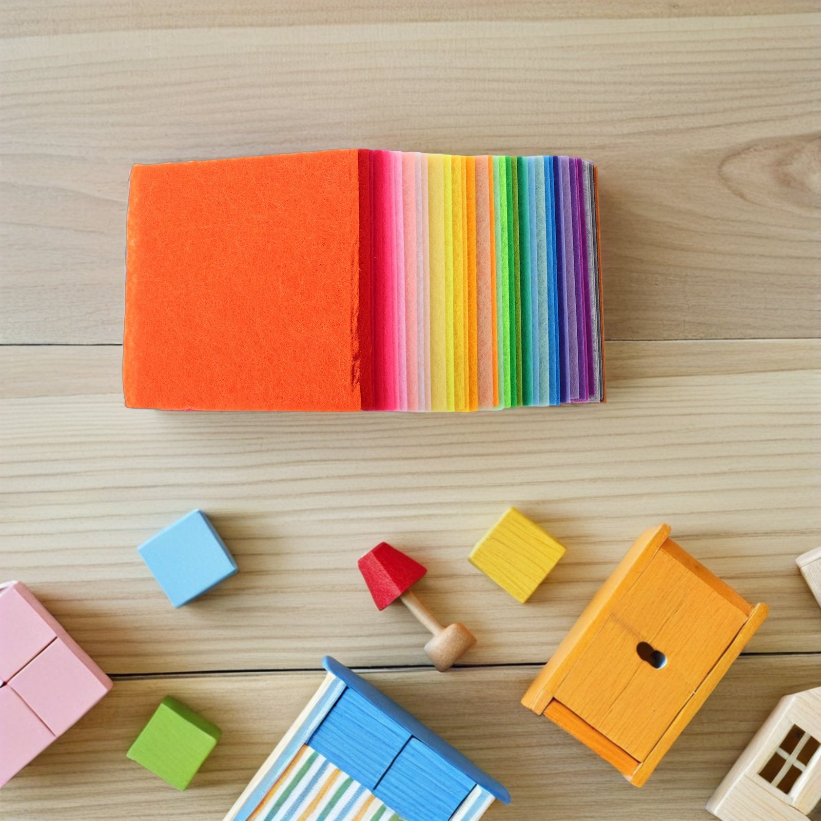 120 Peças de Quadrados de Felt - Is Sewing Textile Art avaliação e preço
