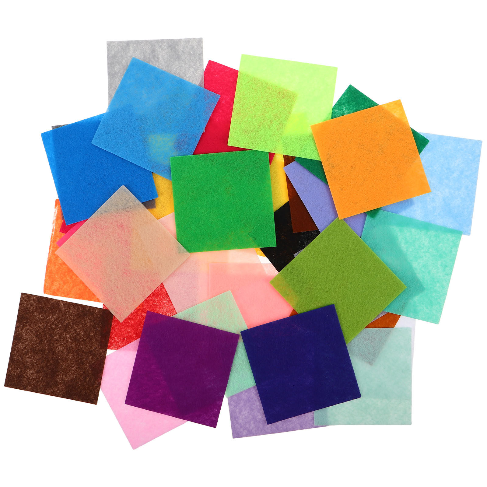 120 Peças de Quadrados de Felt - Is Sewing Textile Art avaliação e preço