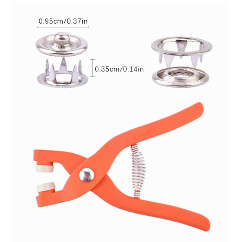 50/100 Peças de Botões de Cost - Snap Button Plier avaliação e preço