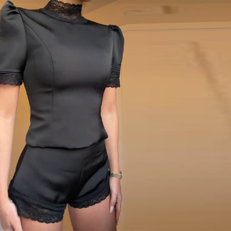 Novos Conjuntos de Top Curto c - Shoulder Pad Set In avaliação e preço